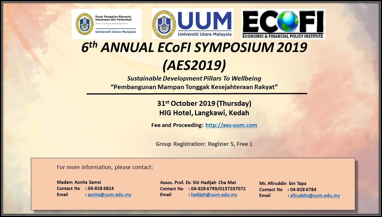 6th Annual Economic Symposium